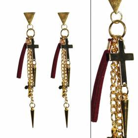 art: 6091-3490 Aros Abrojo Triangular Cruces. puas y fle